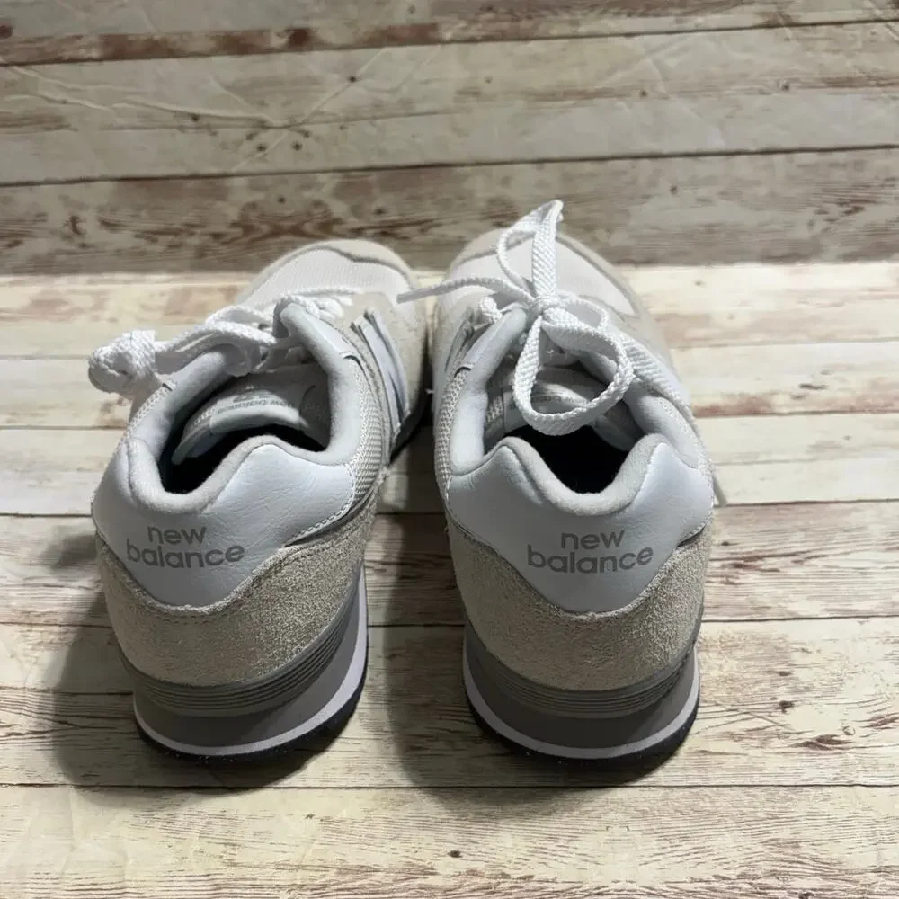 New Balance 574 Sneakers Women's Size 7 White Gray Shoes New